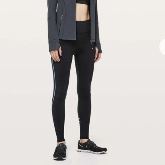 Lululemon Run Crew Tight 28” Sz 4 - Picture 2 of 8